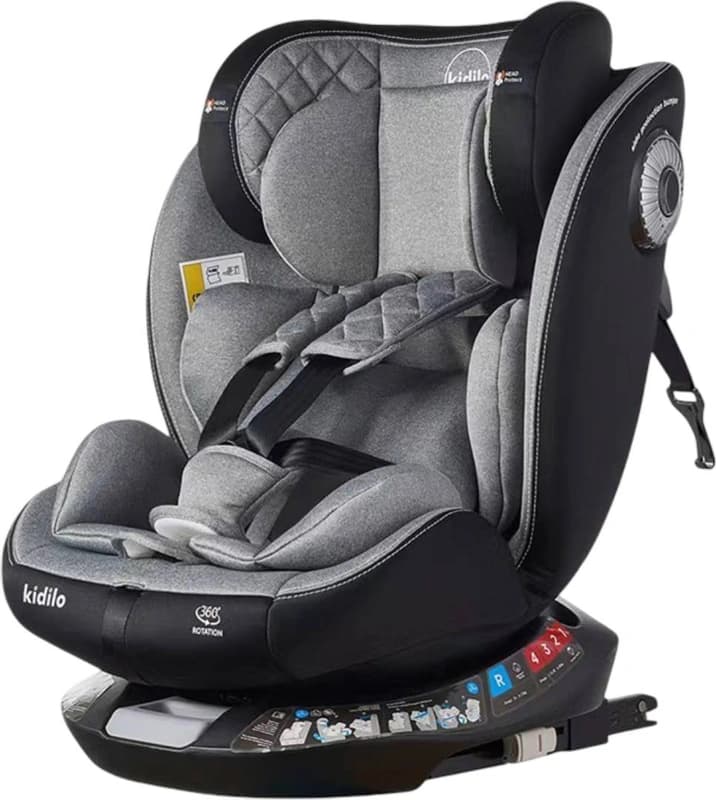 Автокрісло Kidilo G406 light grey