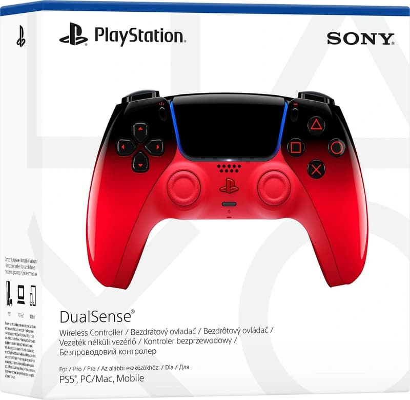 Контролер DualSense (PS5) Техно-червоний (Techno Red)