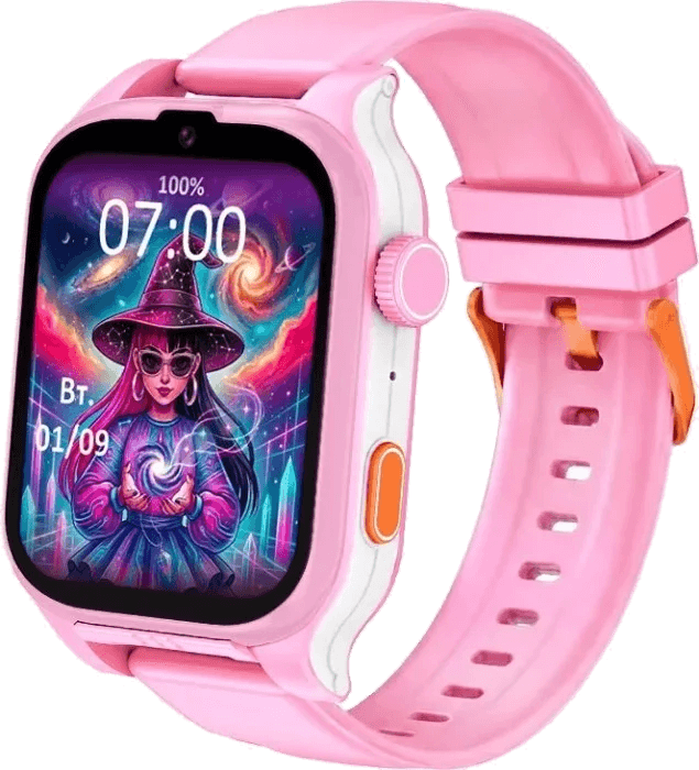 Смарт-годинник для дітей AmiGo GO810 ULTRA 4G GPS Pink
