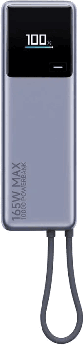Зовн_АКБ Xiaomi 10000mAh 165W Integrated Cable(BHR9361GL)сір