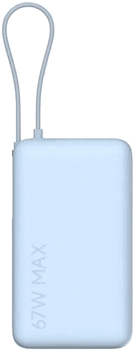 Зовн_АКБ Xiaomi 10000mAh 67W (Integrated Cable)(BHR08NZGL)б