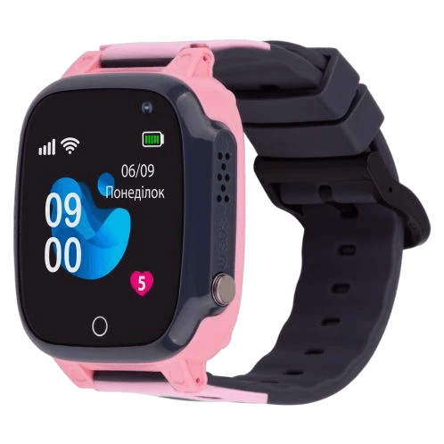 Смарт-годинник для дітей AmiGo GO008 MILKY GPS WIFI Pink