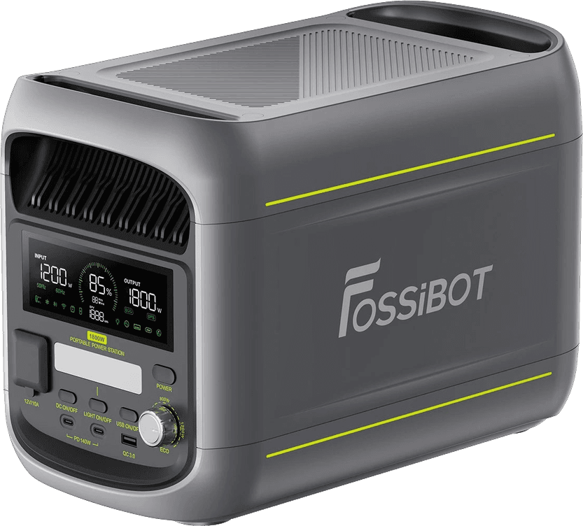 Зарядна станція Fossibot F 1800 capacity 1024 Wh, 1800 W