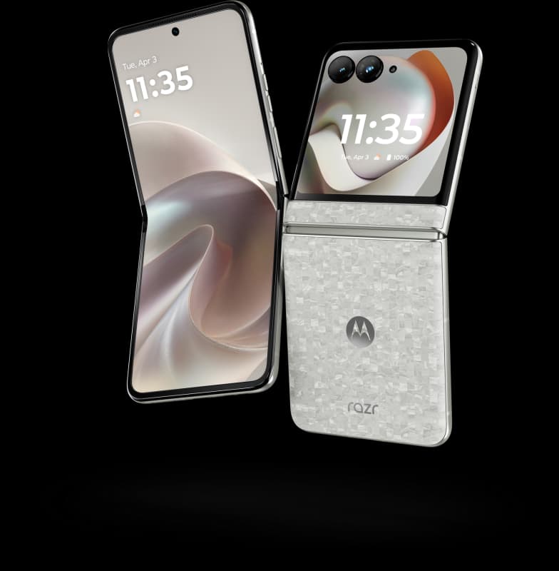 Смартфон Moto Razr 70 8/256 Bright White (PBB60008PL)