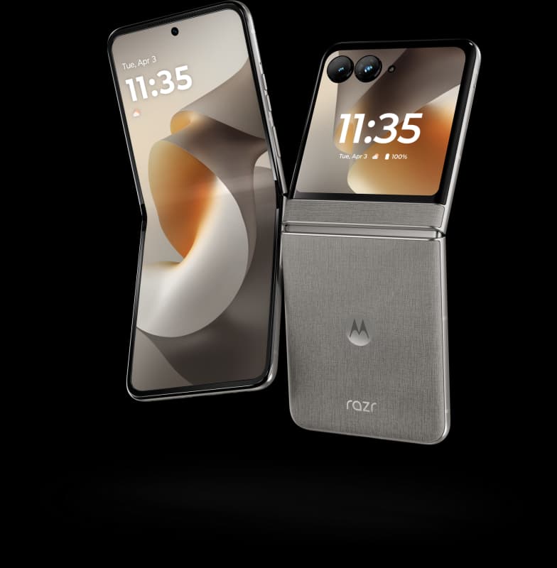 Смартфон Moto Razr 70 8/256 Hematite(Stone grey)(PBB60052UA)