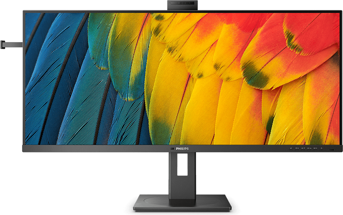 Монiтор TFT PHILIPS 40" 40B1U5601H/00 21:9 IPS WQHD 120Hz HDMI DP 2*USB-C Pivot WebCam