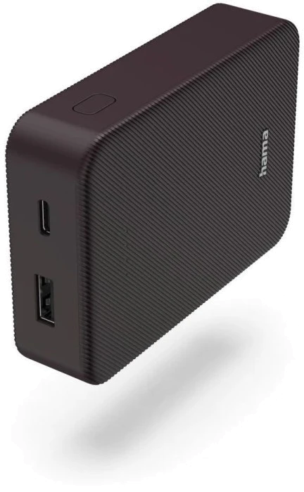 Зовн_АКБ Hama 10000mAh 15W (00201712) сливовий