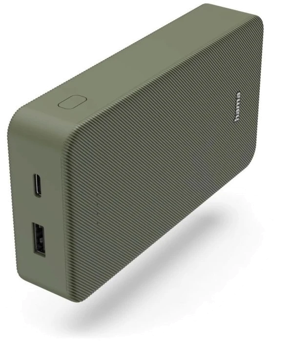 Зовн_АКБ Hama 20000mAh 15W (00201716) зелений