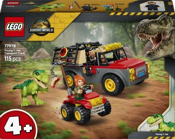 Конструктор LEGO Jurassic World перевез тиранозавра (77978)