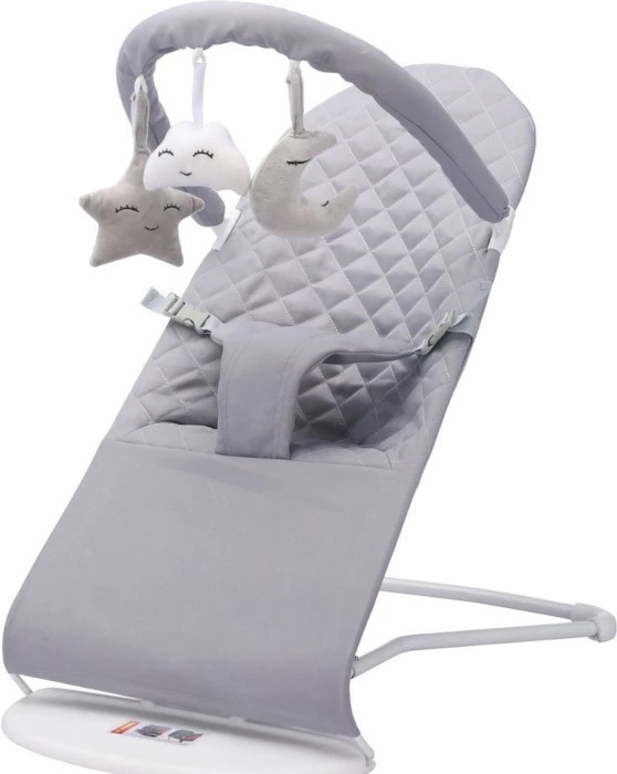 Дитячий шезлонг Kidilo Baby Shaking chair DKL-1108 (grey)