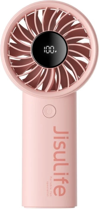 Вентилятор Jisulife Handheld Fan Life 4 (3600mAh) Pink