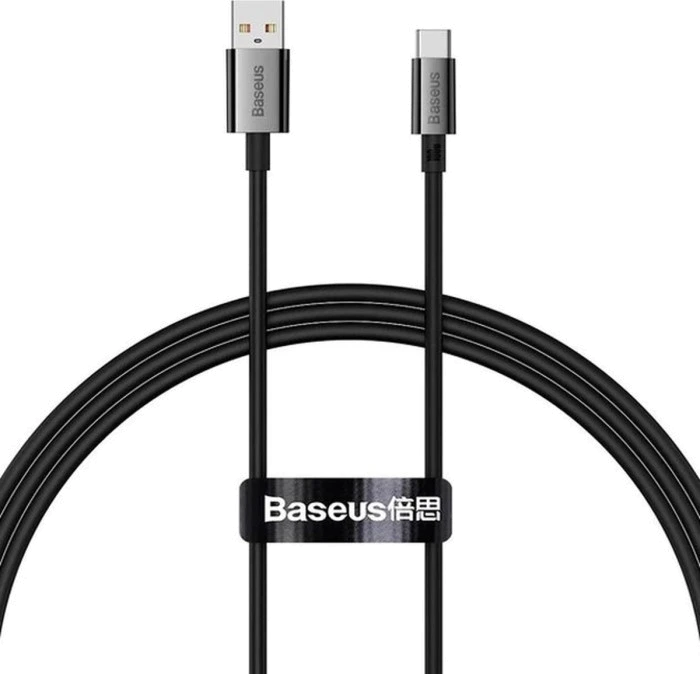 Кабель Baseus USB-Type-C 100W 20V 5A 1m(P10320102114-00)чорн