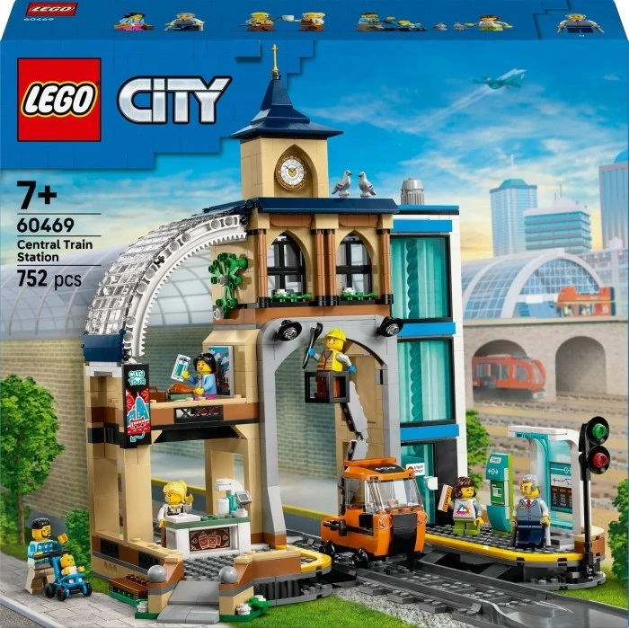 Конструктор LEGO City Центральний залізничний вокзал(60469)