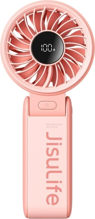 Вентилятор Jisulife Handheld Fan Life 7 (3600 mAh) pink