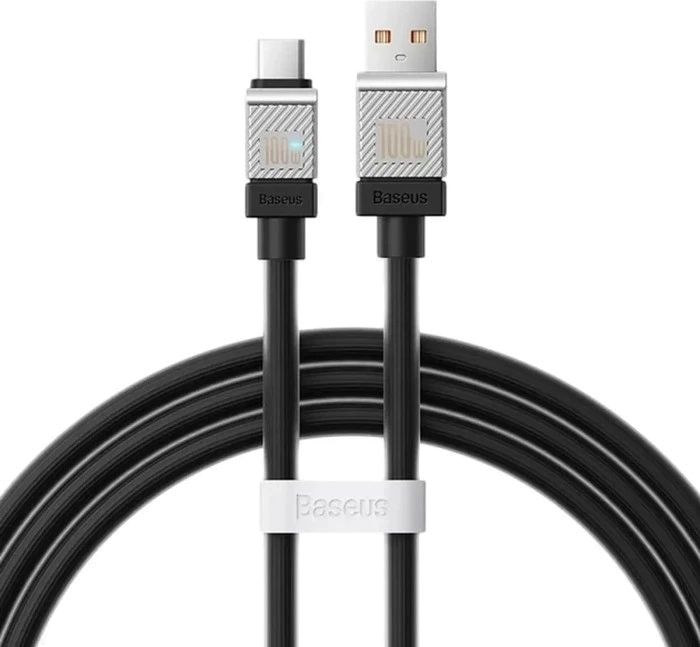Кабель Baseus USB-Type-C 100W 20V 5A 1m (CAKW000601)чорний