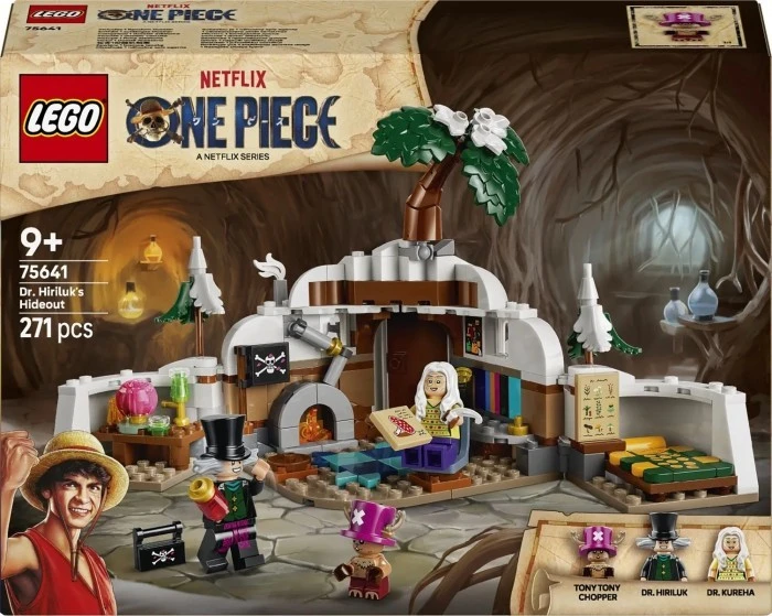 Конструктор LEGO ONE PIECE Схованка лікаря Гірілука (75641)