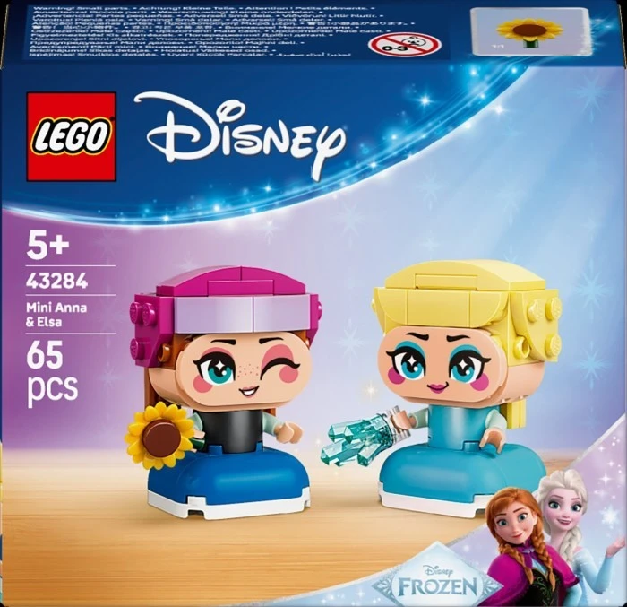 Конструктор LEGO Disney Мініпринцеси Анна та Ельза (43284)