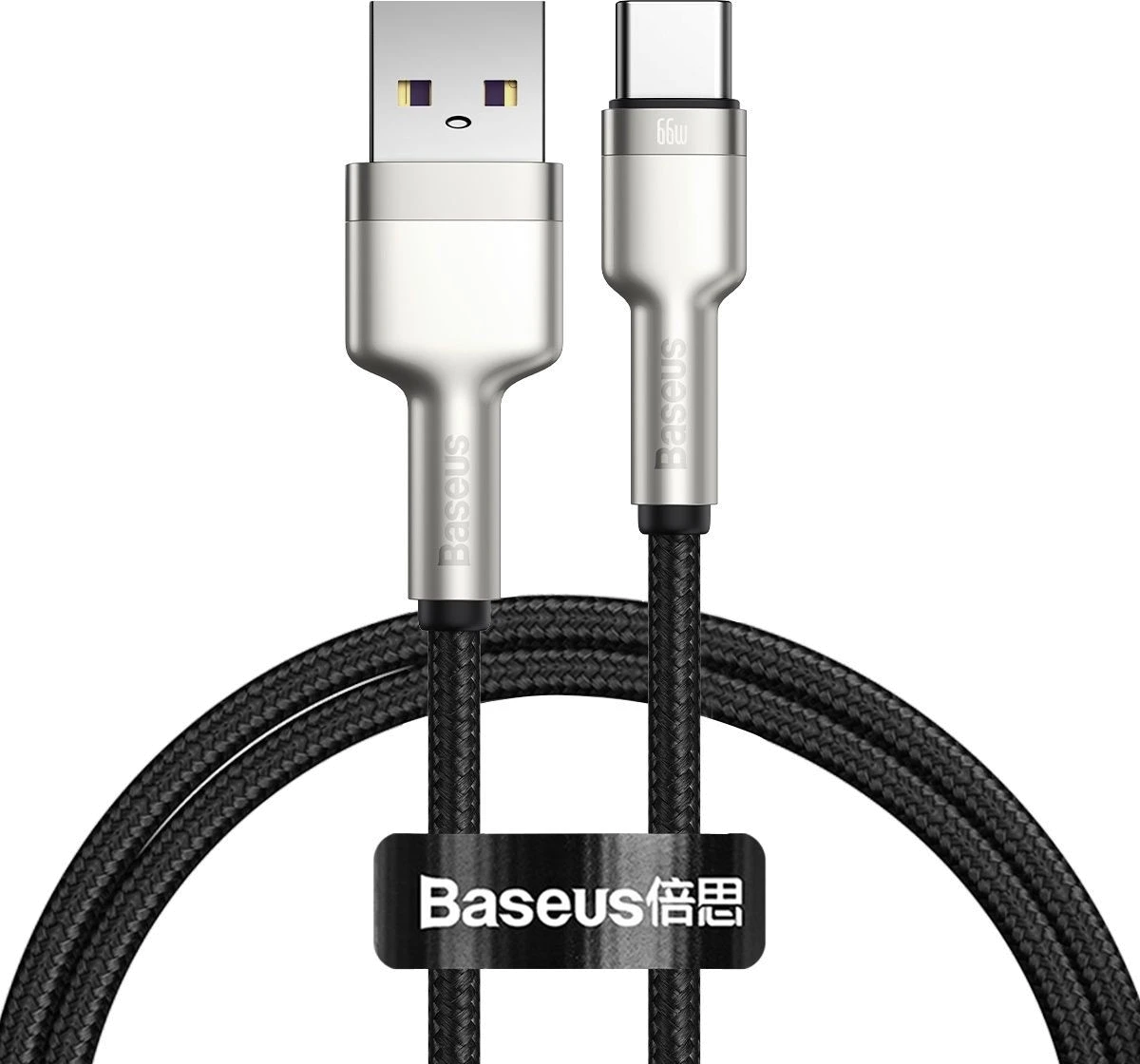 Кабель Baseus USB to Type-C 66W 1m (CAKF000101) чорний