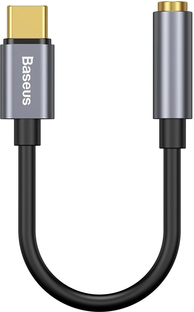 Перехідник Baseus Type-C to 3.5mm Adapte L54(CATL54-0G)сірий