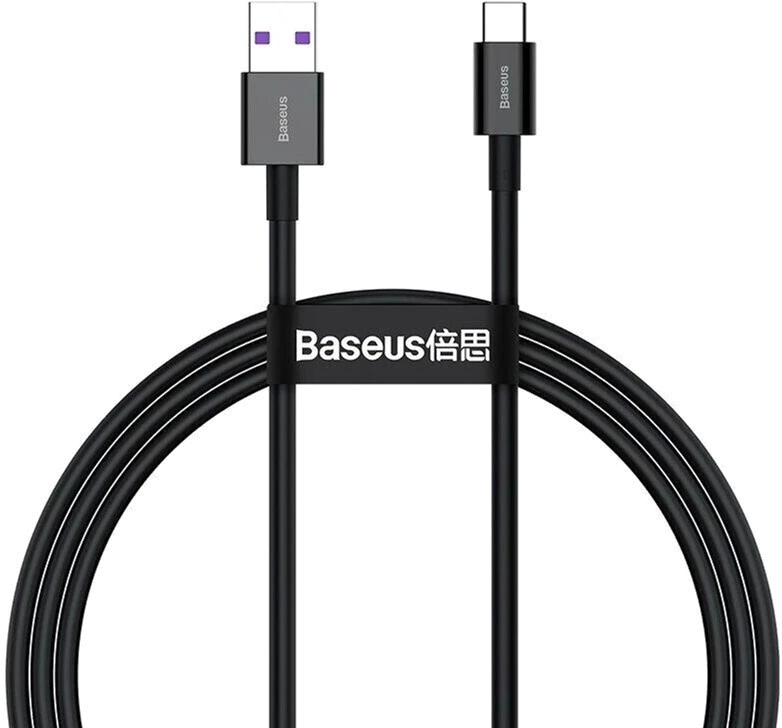 Кабель Baseus USB to Type-C 66W 1m (CATYS-01) чорний