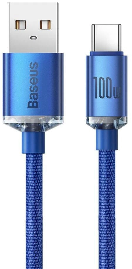 Кабель Baseus USB to Type-C 100W 6A 2m(CAJY000503) синій