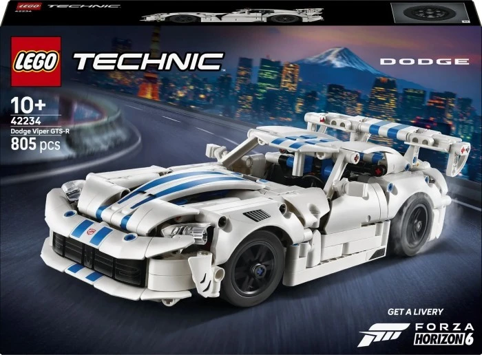 Конструктор LEGO Technic Dodge Viper GTS-R (42234)