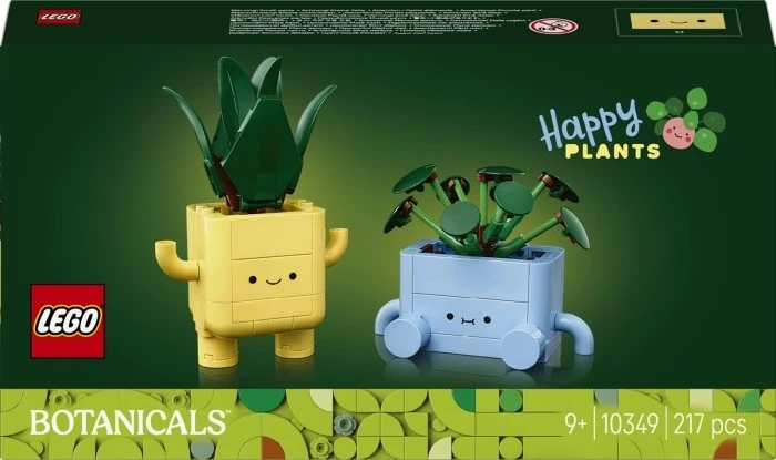 Конструктор LEGO Botanicals Щасливі рослини (10349)