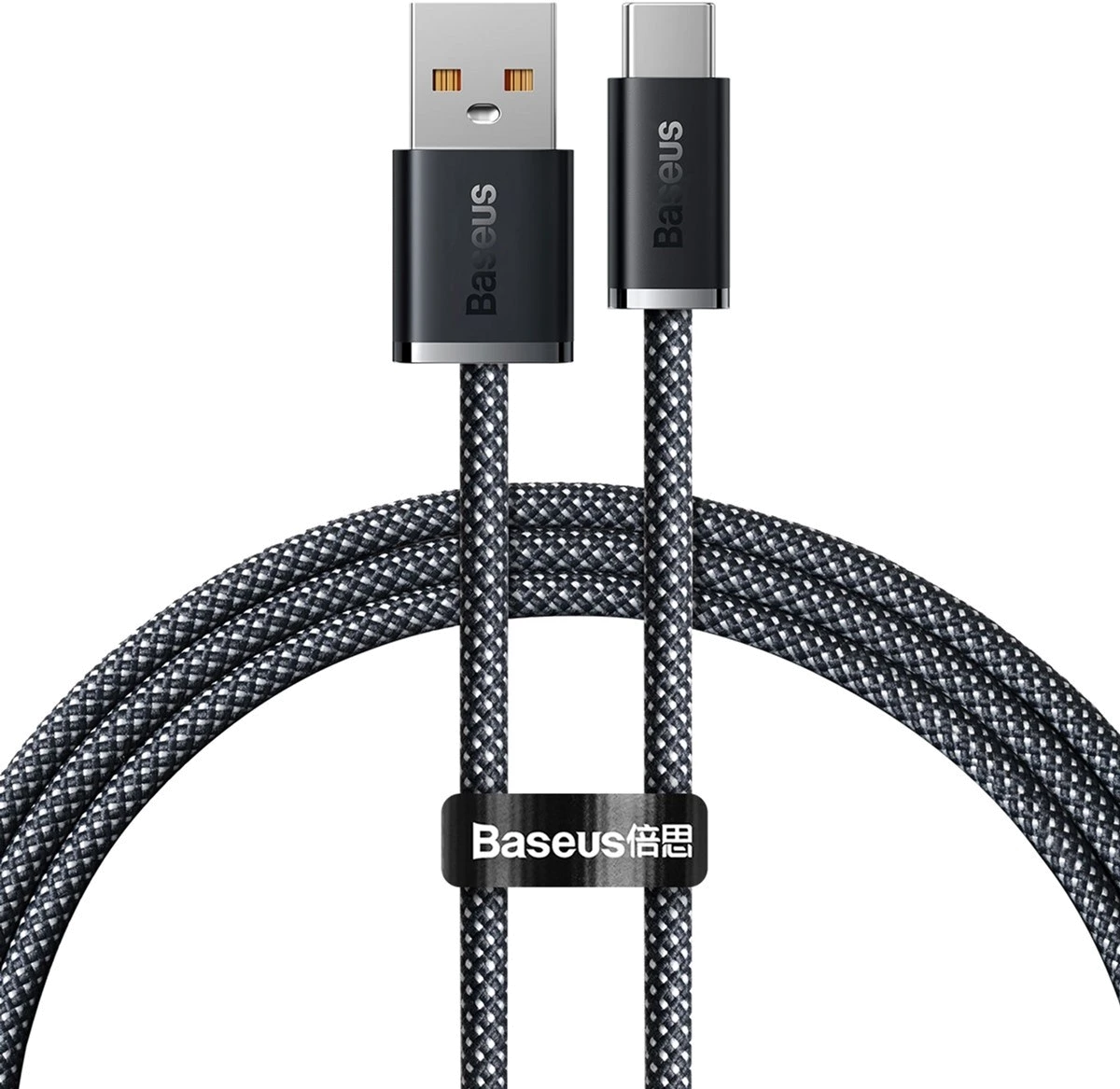 Кабель Baseus USB to Type-C 100W 1m (CALD000616) сірий
