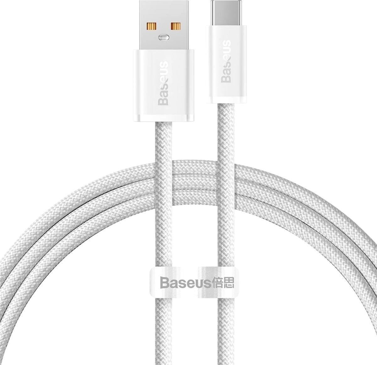 Кабель Baseus USB to Type-C 100W (20V/5A)1m (CALD000602)біл