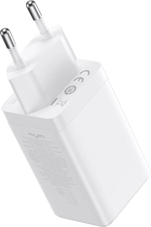 Зарядний пристрій Baseus 65W GaN5 Pro 2C+U(CCGP120202 ) бiл
