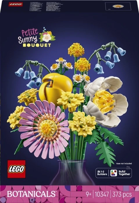 Конструкт LEGO Botanicals Мініатюрний сонячний букет (10347)