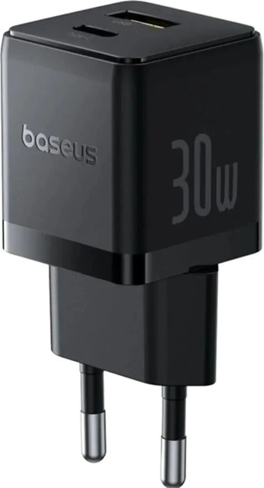 Зарядний пристрій Baseus C+U 30W (P1011160A113-00)чорний