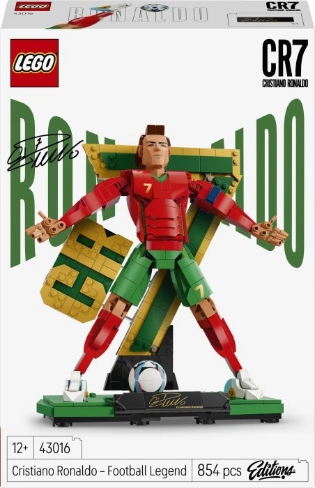 Констр LEGO EditionsFootball Кріштіану Роналду легенд(43016)