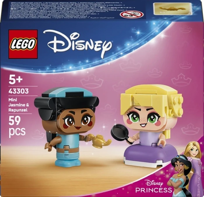 Конст LEGO Disney Мініпринцеси Жасмін і Рапунцель (43303)