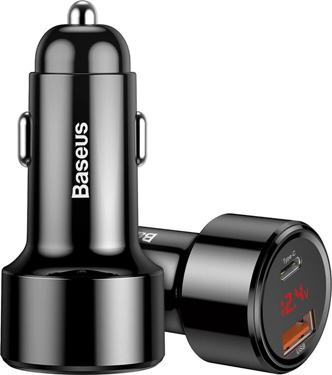 Авто зарядний пристрій Baseus Series PPS Black (CCMLC20C-01)