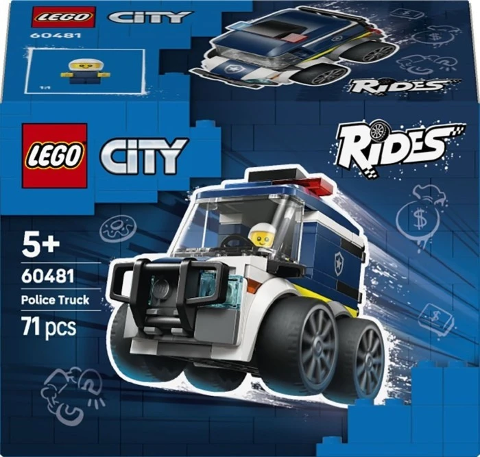 Конст LEGO City Автівки — Поліцейська вантажівка (60481)