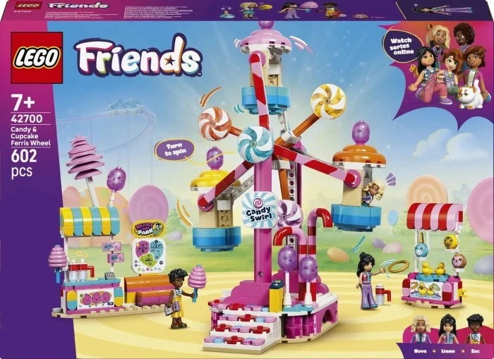 Конструктор LEGO Friends Колесо огляду з цукерками(42700)