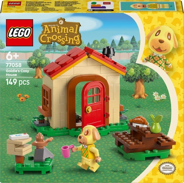 Констр LEGO Animal Crossing Затишний будинок Goldie (77058)