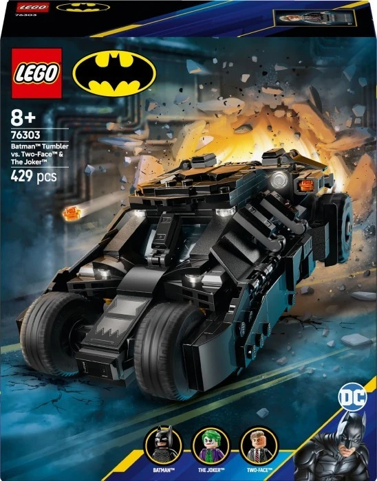 Конструктор LEGO DC Бетмен проти Дволикого і Джокера (76303)