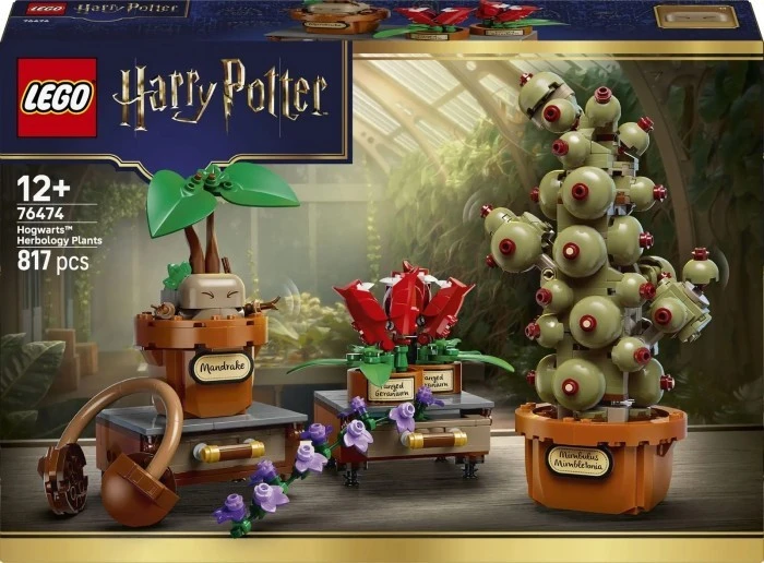 Констр LEGO Harry Potter Рослини з курсу гербології(76474)