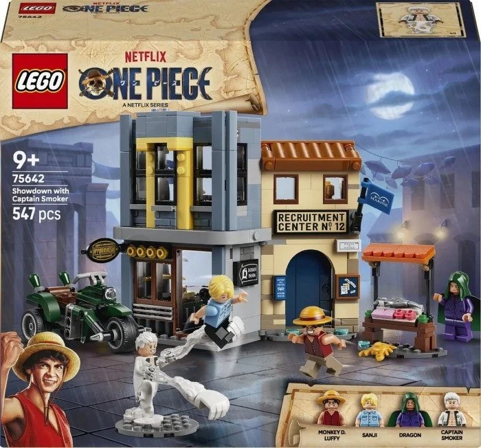 Конструктор LEGO ONE PIECE Сутичка з капіт Смокером (75642)