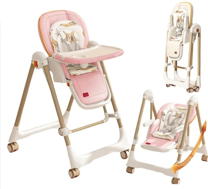 Стільчик для годування Kidilo Baby Chair Z901 pink (11-3)