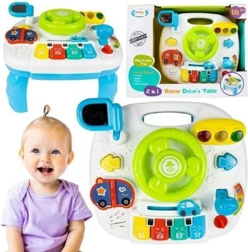 Дитячий ігровий центр з кермом Smart Baby (6928270764658)