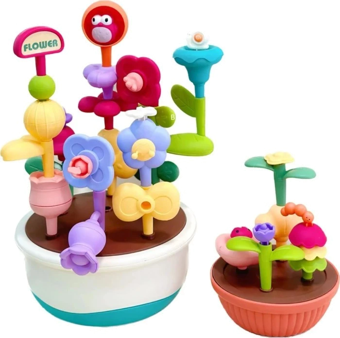Дитячий конструктор Smart Baby Квіти (6928270764573)