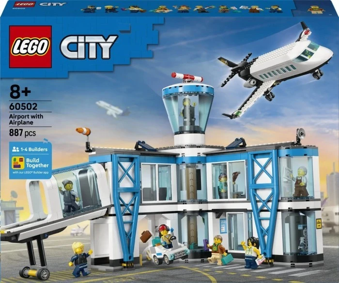 Конструктор LEGO City Аеропорт із літаком (60502)