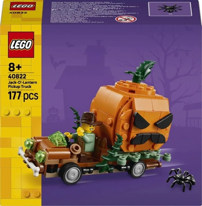 Конструктор LEGO Seasons Пікап Джека-Ліхтаря (40822)