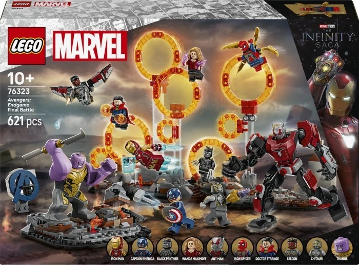 Конструктор LEGO Super Heroes Marvel Вирішальна битва(76323)