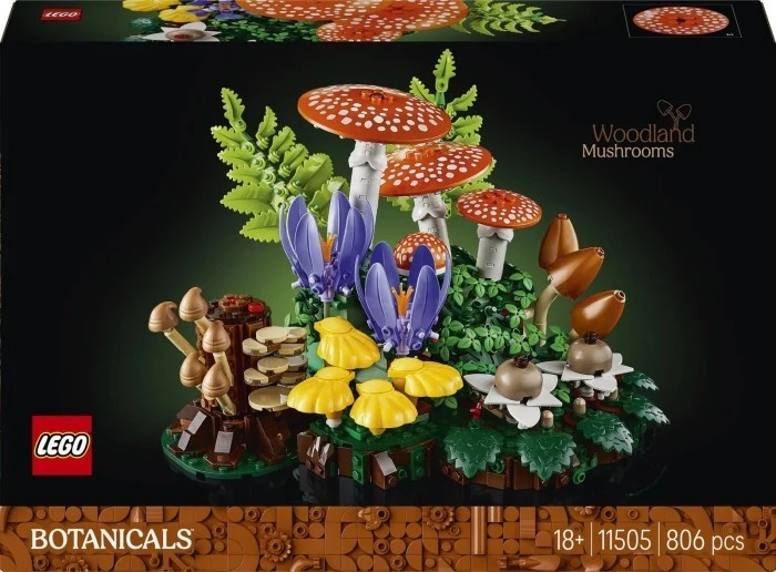 Конструктор LEGO Botanicals Лісові гриби (11505)