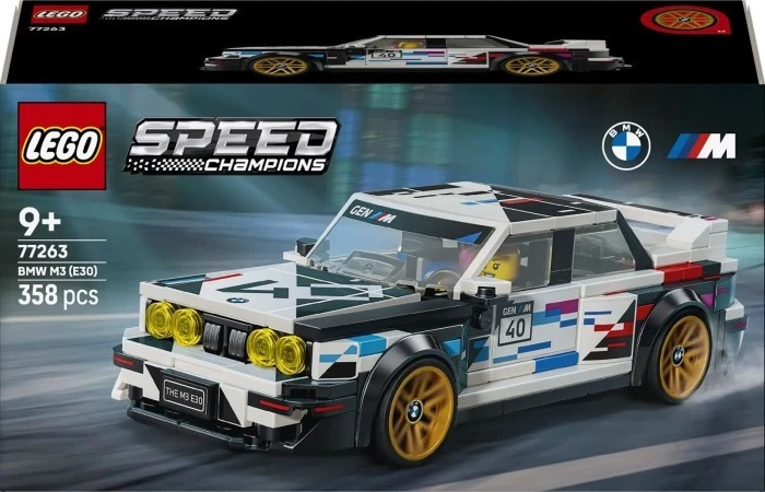 Конструктор LEGO Speed Champions BMW M3 (E30) (77263)