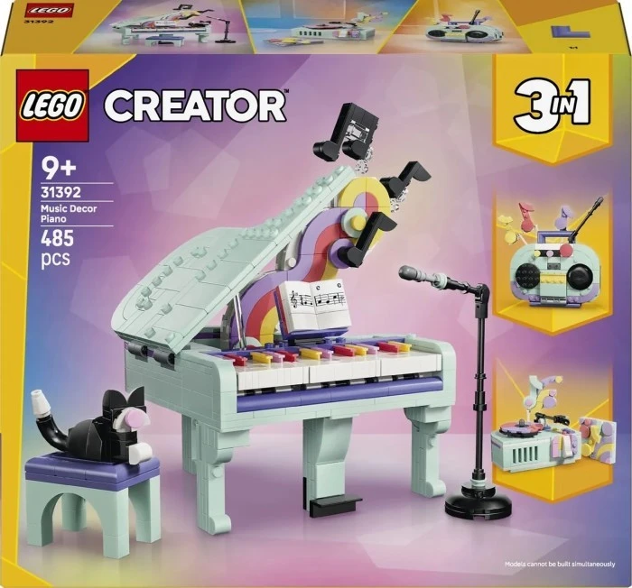 Конструктор LEGO Creator Фортепіано з котом (31392)